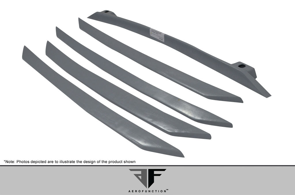 2013-2021 Land Rover Range Rover Urethane AF-1 Wide Body Grille ( PUR-RIM ) - 5 Piece (S)