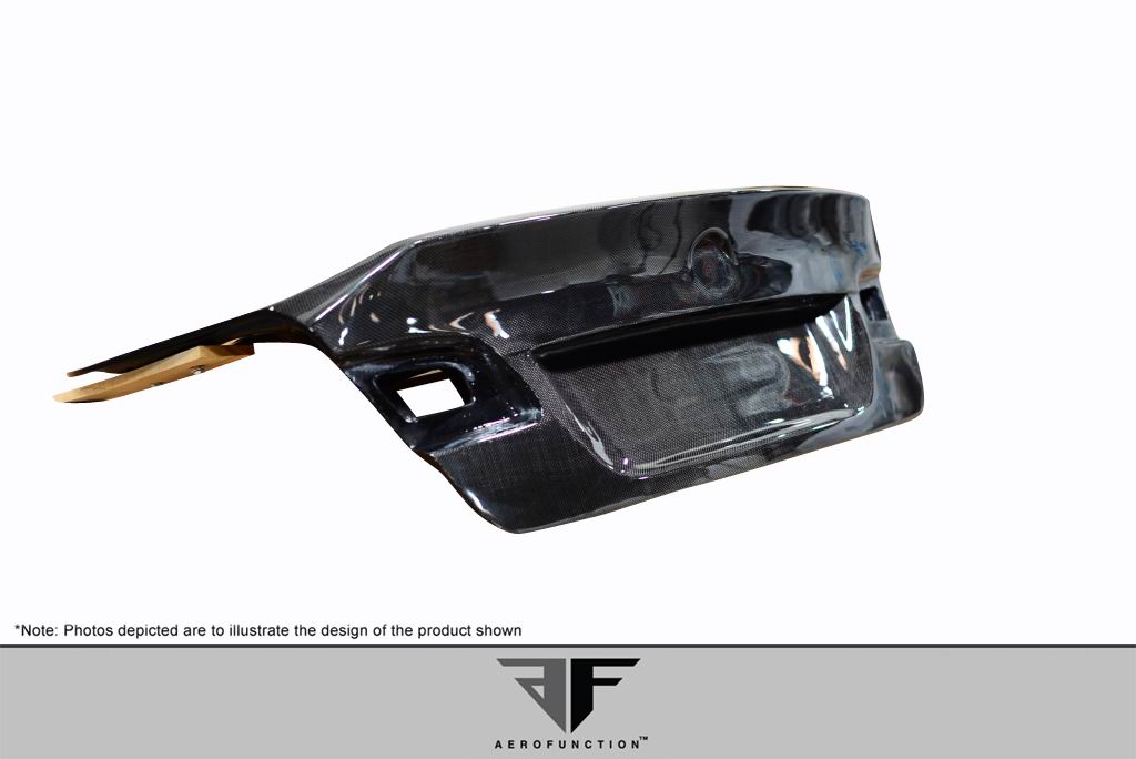 2007-2013 BMW 3 Series E92 2dr Carbon AF-2 Trunk Lid ( CFP ) - 1 Piece
