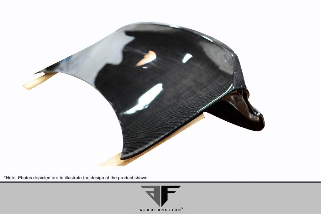 2007-2013 BMW 3 Series E92 2dr Carbon AF-2 Trunk Lid ( CFP ) - 1 Piece