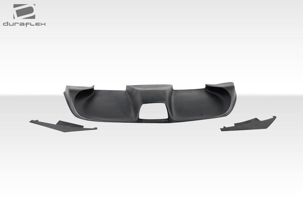 2005-2013 Chevrolet Corvette C6 Duraflex GT Racing Rear Diffuser - 5 Piece