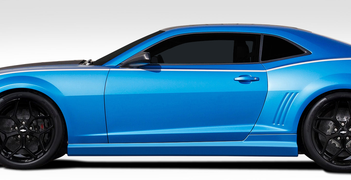 2010-2015 Chevrolet Camaro Duraflex GT Concept Side Skirt Rocker Panels - 2 Piece