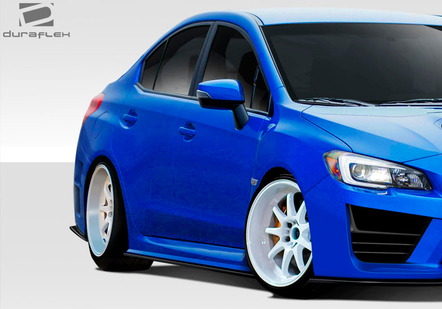 2015-2021 Subaru WRX Duraflex NBR Concept Side Splitters - 2 Piece