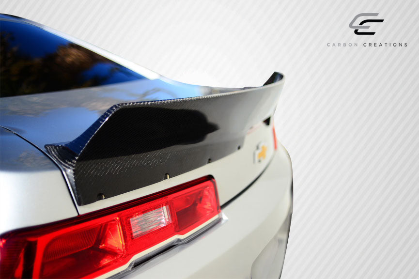 2014-2015 Chevrolet Camaro Carbon Creations GT Concept Rear Wing Trunk Lid Spoiler - 1 Piece