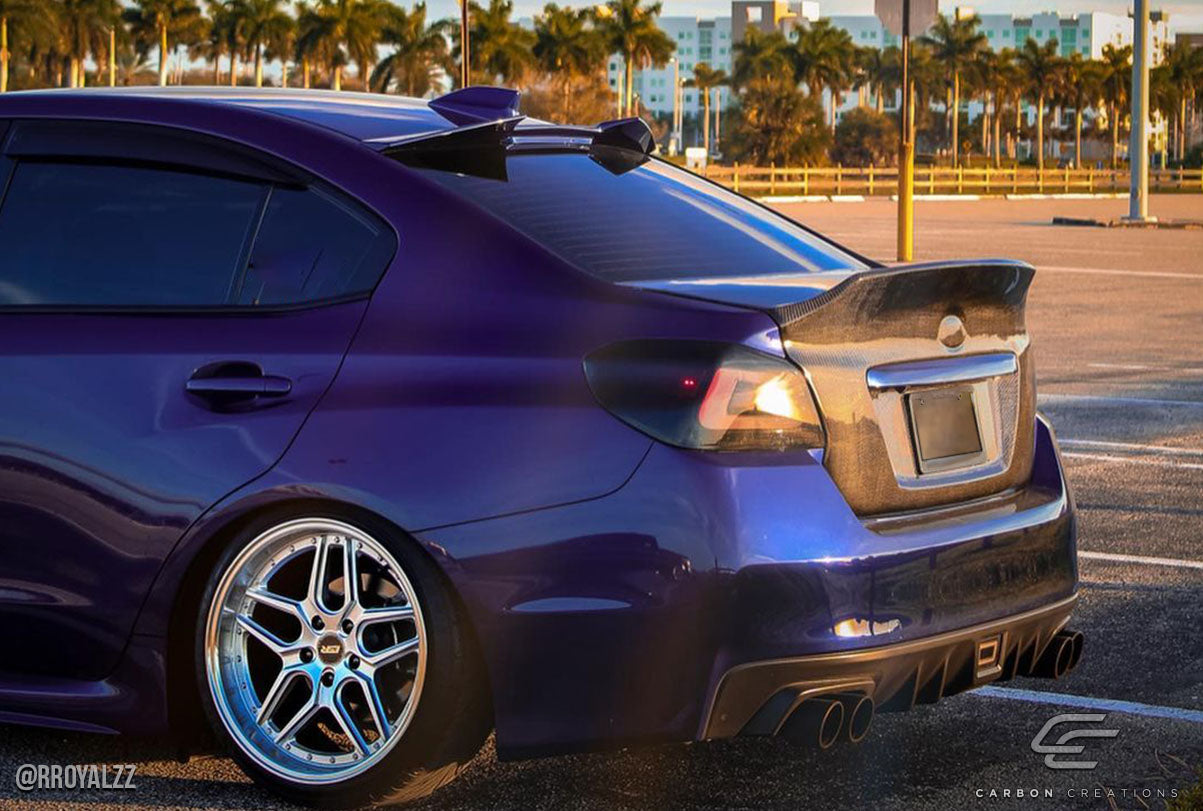 2015-2021 Subaru WRX Carbon Creations NBR Concept Trunk - 1 Piece