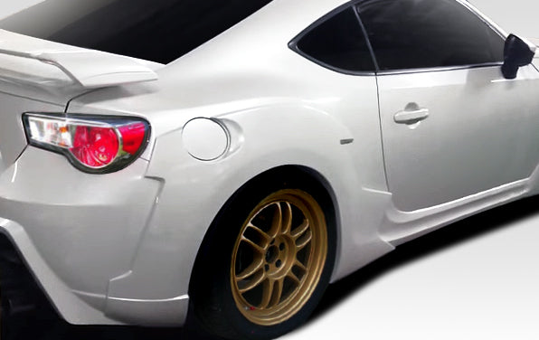 2013-2020 Scion FR-S Toyota 86 Subaru BRZ Duraflex W-1 Rear Fender Flares - 2 Piece (S)