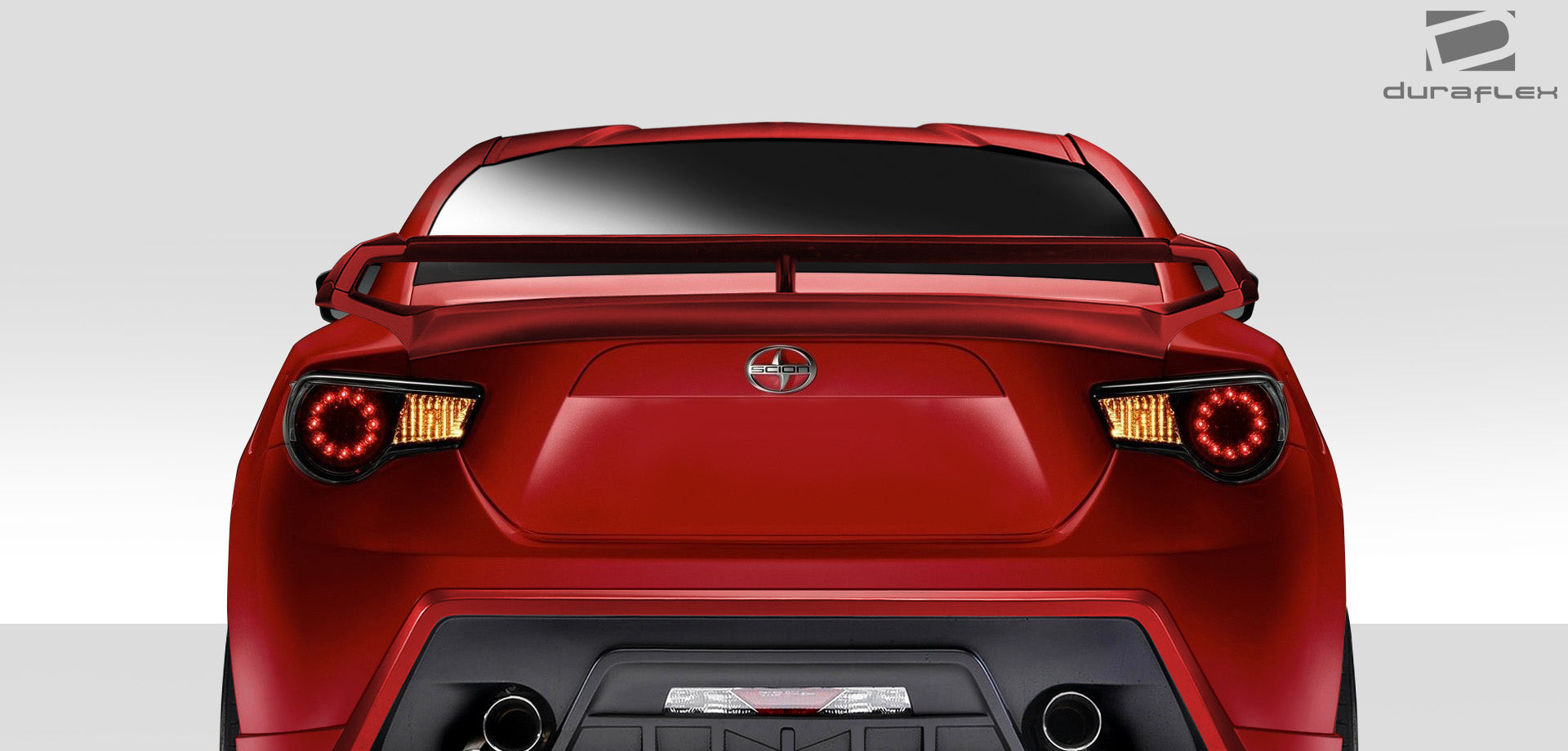 2012-2017 Hyundai Veloster Turbo Duraflex Minda Rear Hatch Louvers - 2 Piece