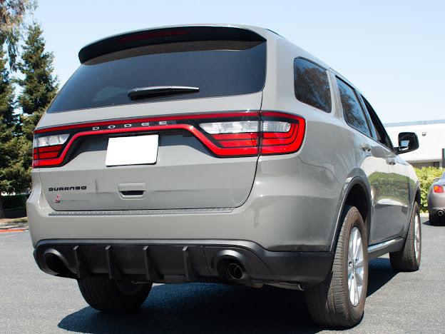 2014+DODGE DURANGO REAR BUMPER DUAL TIPS DIFFUSER