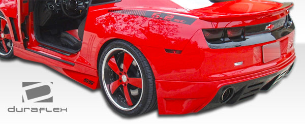 2010-2013 Chevrolet Camaro V8 Duraflex Racer Rear Lip Under Spoiler Air Dam - 1 Piece