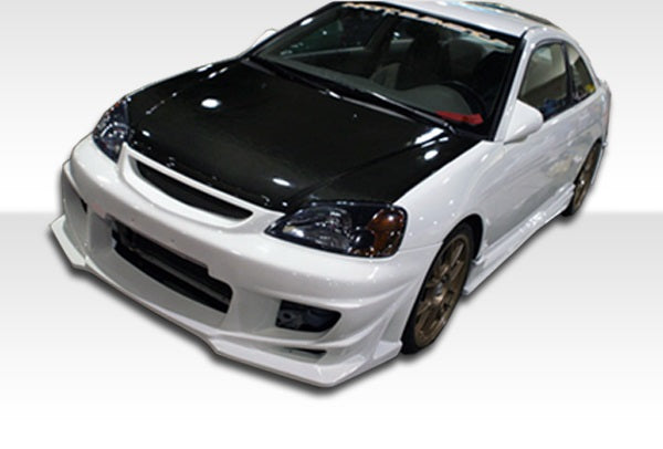 2004-2005 Subaru Impreza WRX STI Duraflex TS-1 Hood - 1 Piece