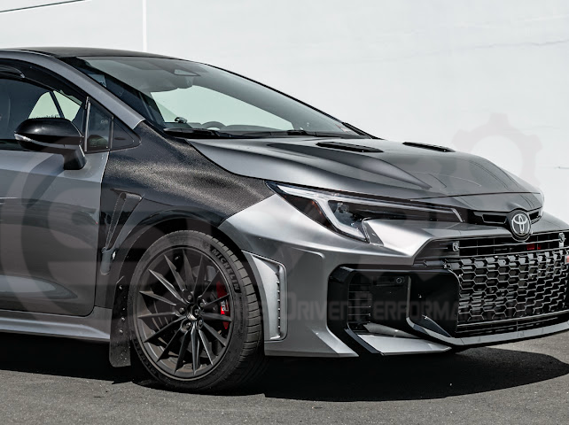 2023-UP GR COROLLA | FACTORY STYLE CARBON FIBER FRONT SIDE FENDERS WITH VENTS (PAIR)