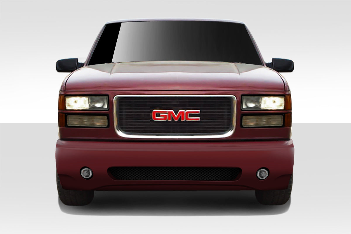 1988-1999 Chevrolet GMC C Series / K Series Pickup 1992-1999 Tahoe Yukon Suburban F/S Duraflex Denali Look Front Bumper Co...