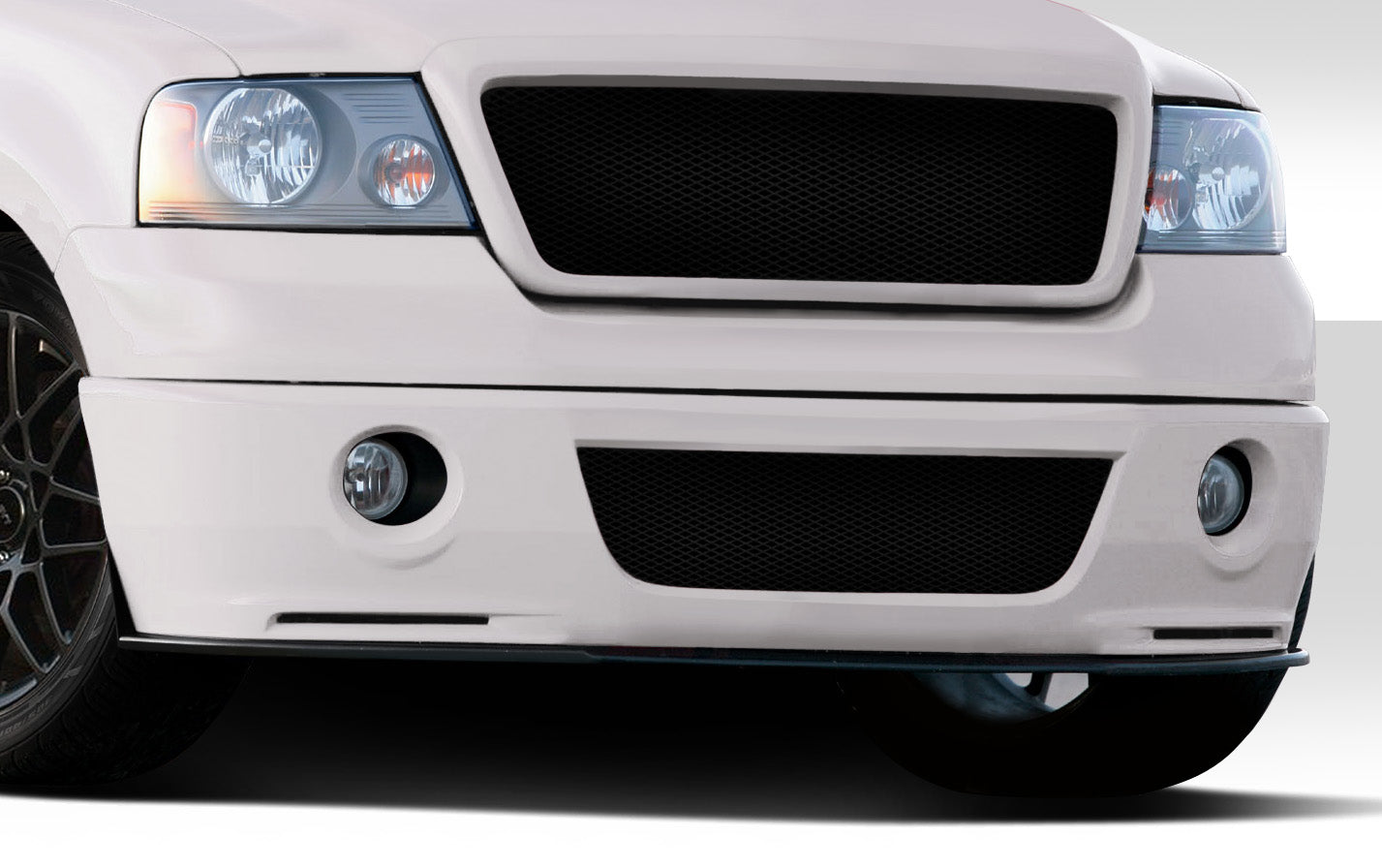 2004-2008 Ford F-150 Duraflex Super Snake Look Front Bumper Kit - 2 Piece