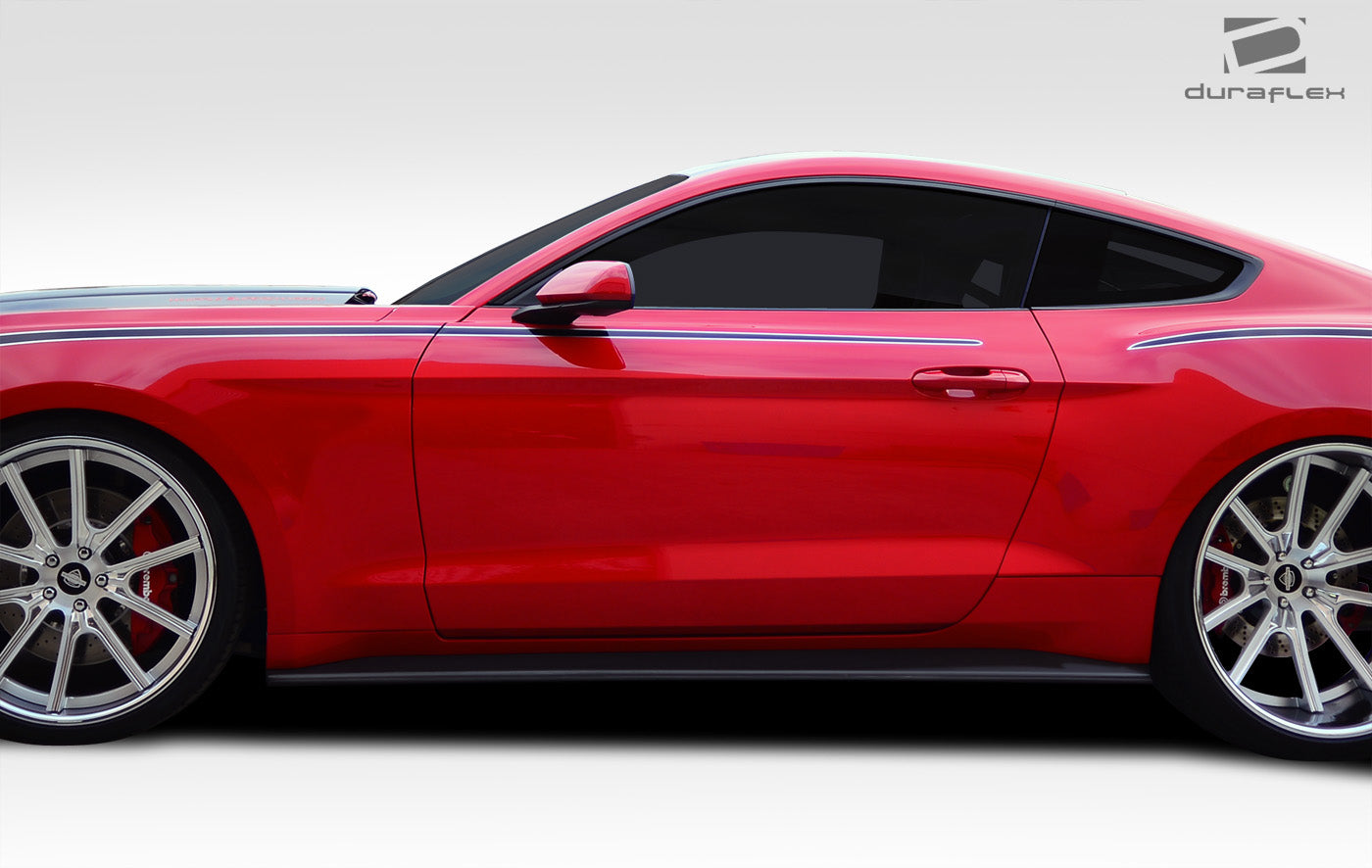 2015-2023 Ford Mustang Duraflex GT Concept Side Skirt Splitters - 2 Piece (S)