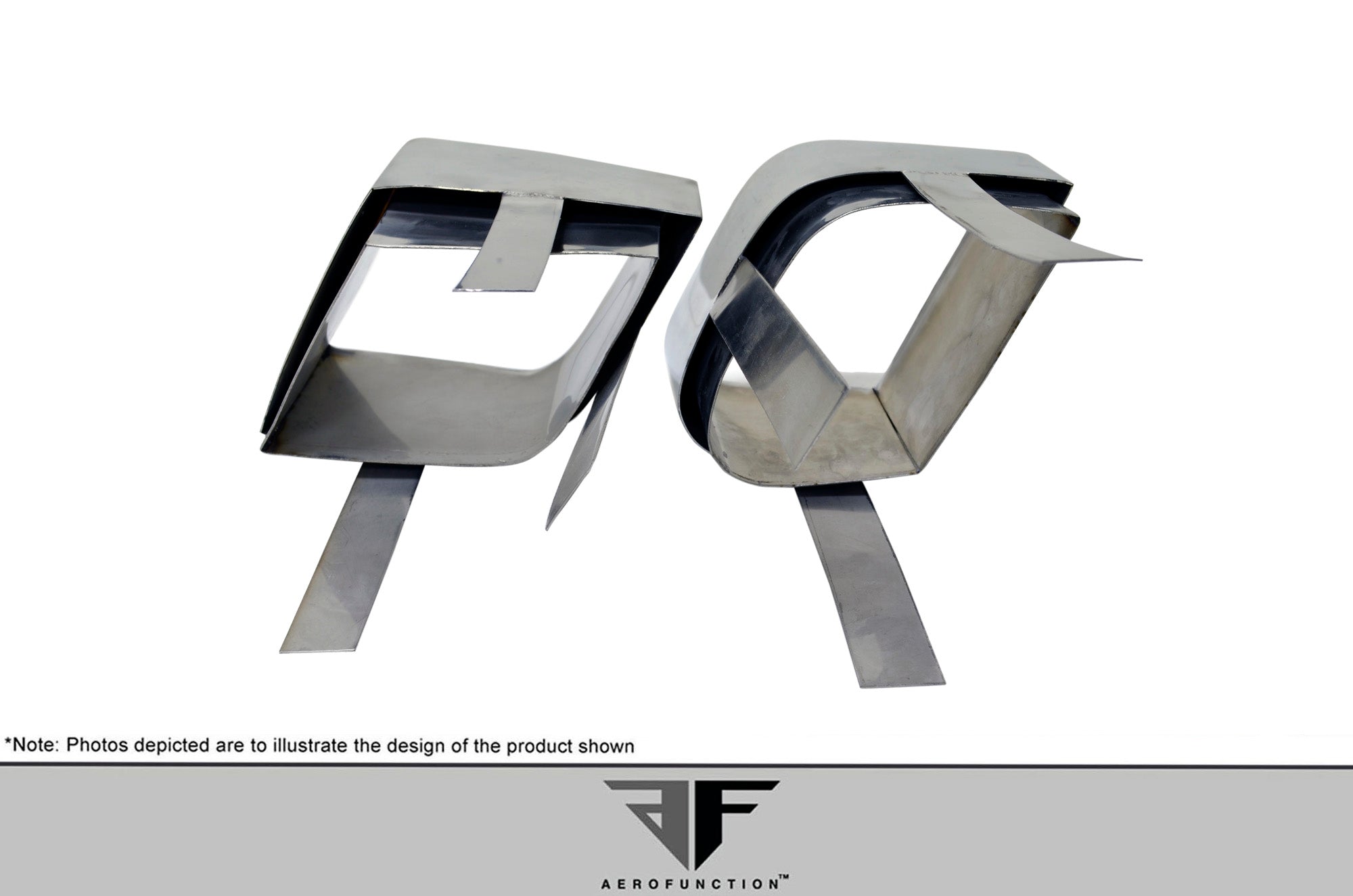 2011-2014 Porsche Cayenne AF-4 Exhaust Tips - 4 Piece (S)