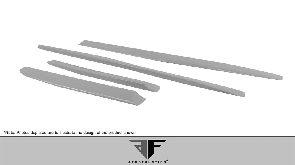 2008-2015 Lexus LX570 Urethane AF-1 Wide Body Door Caps ( PUR-RIM ) - 4 Piece (S)