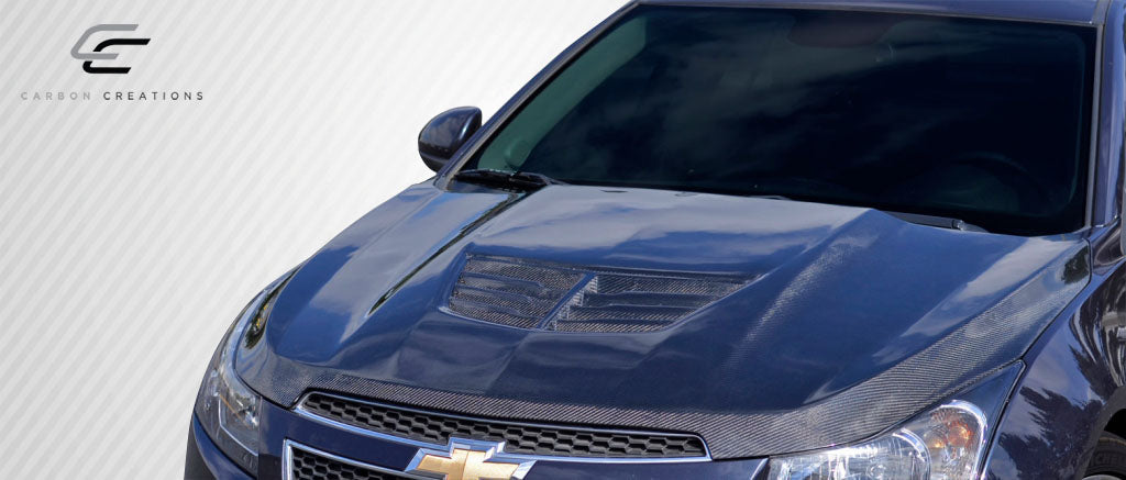 2011-2015 Chevrolet Cruze Carbon Creations Stingray Z Hood- 1 Piece