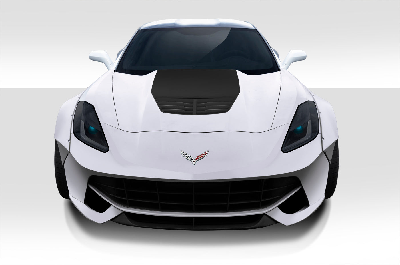 2014-2019 Chevrolet Corvette C7 Duraflex Gran Veloce Wide Body Kit - 8 Piece