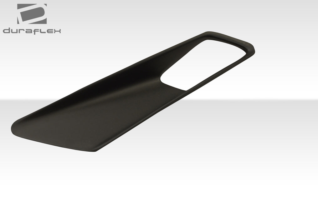 Universal Duraflex Black Series Look Hood Ducts Scoops Vents - 2 Piece