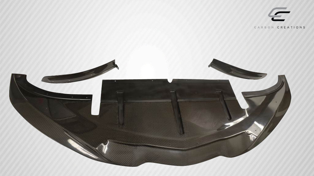2014-2019 Chevrolet Corvette C7 Carbon Creations Apex Front Splitter - 3 Piece