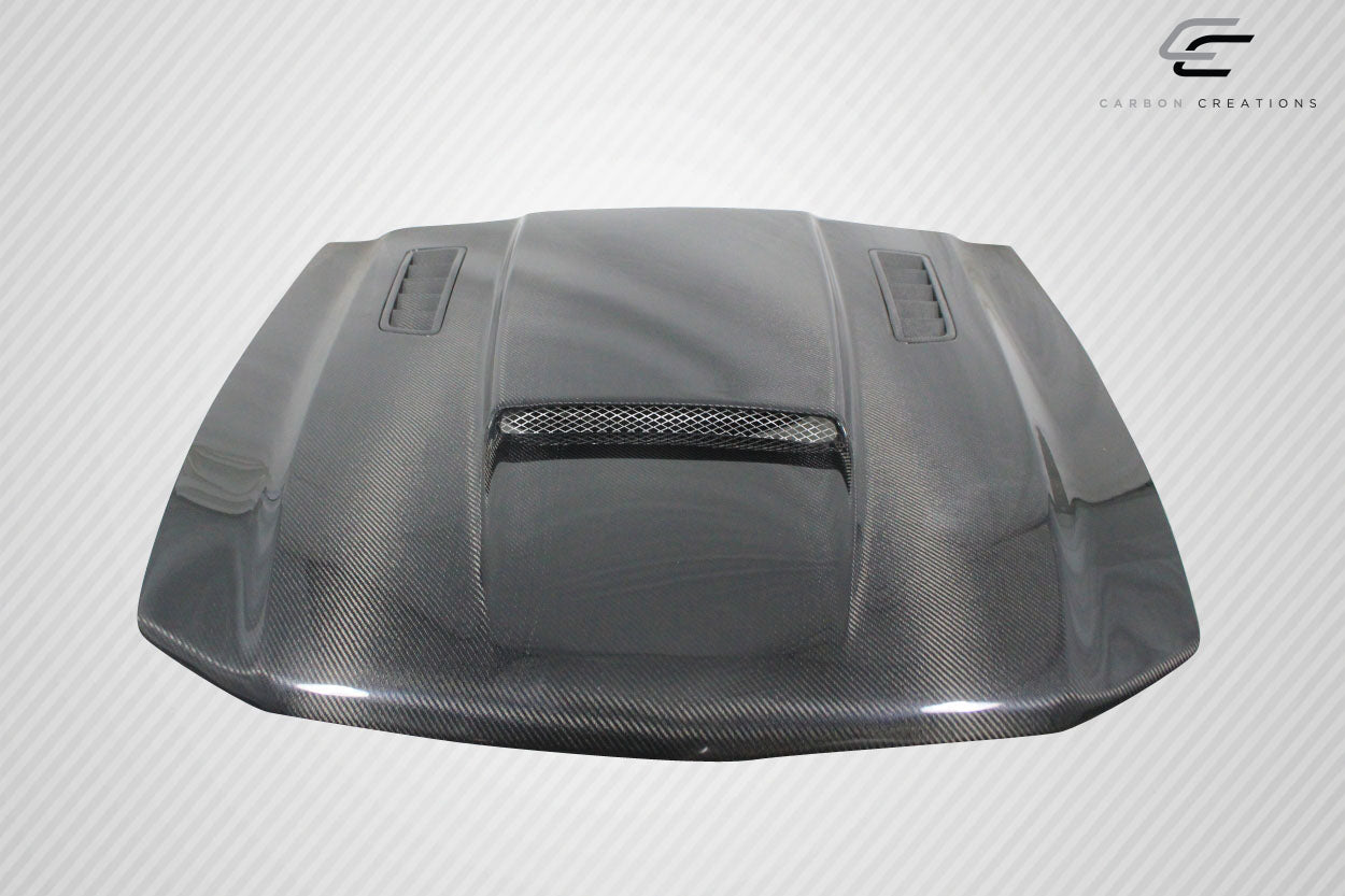 2010-2012 Ford Mustang Carbon Creations Dritech CVX Version 3 Hood - 1 Piece