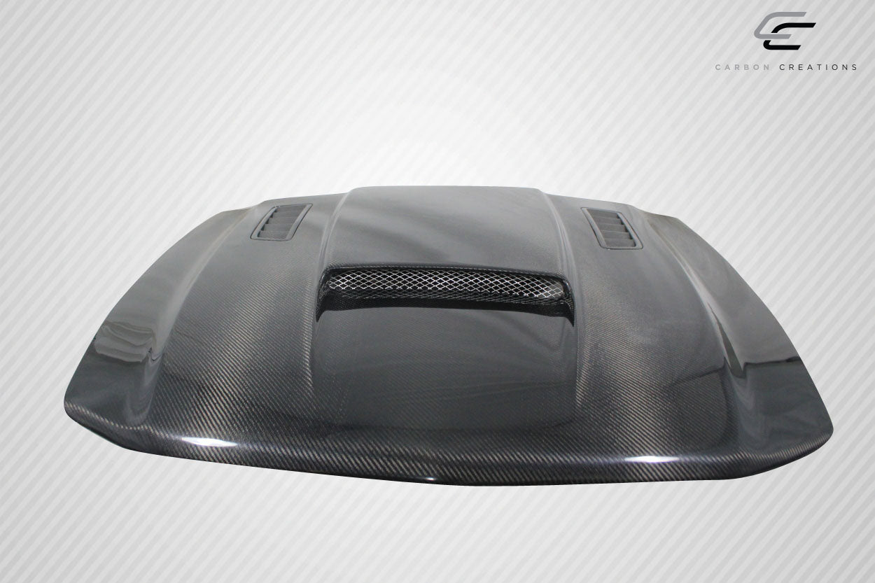 2010-2012 Ford Mustang Carbon Creations Dritech CVX Version 3 Hood - 1 Piece