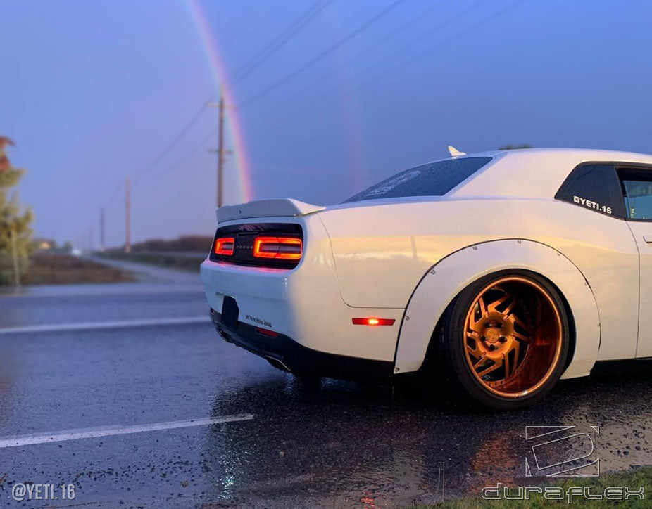 2008-2023 Dodge Challenger Duraflex Novara Wide Body Kit - 4 Piece