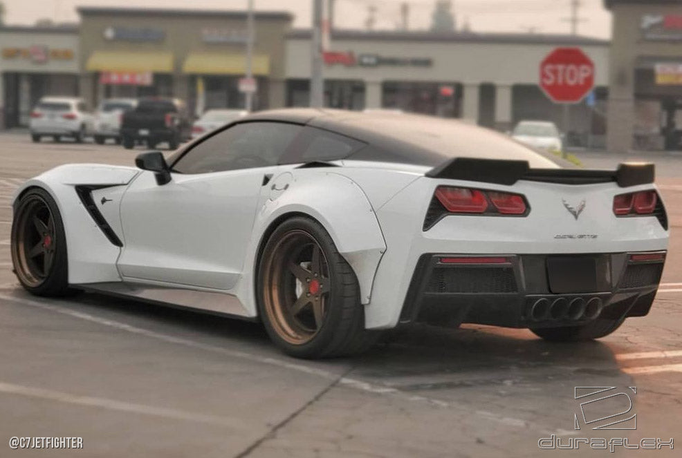 2014-2019 Chevrolet Corvette C7 Duraflex Gran Veloce Wide Body Kit - 6 Piece