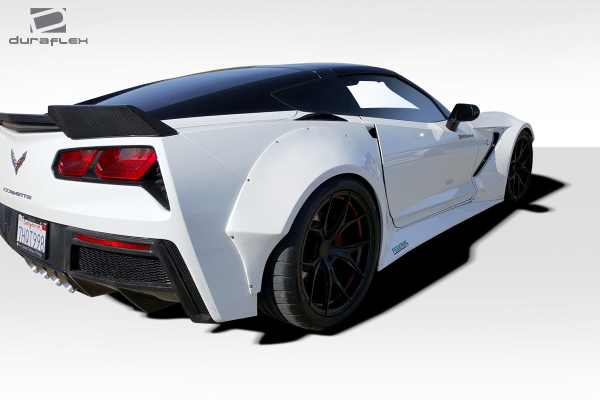 2014-2019 Chevrolet Corvette C7 Duraflex Gran Veloce Wide Body Kit - 8 Piece