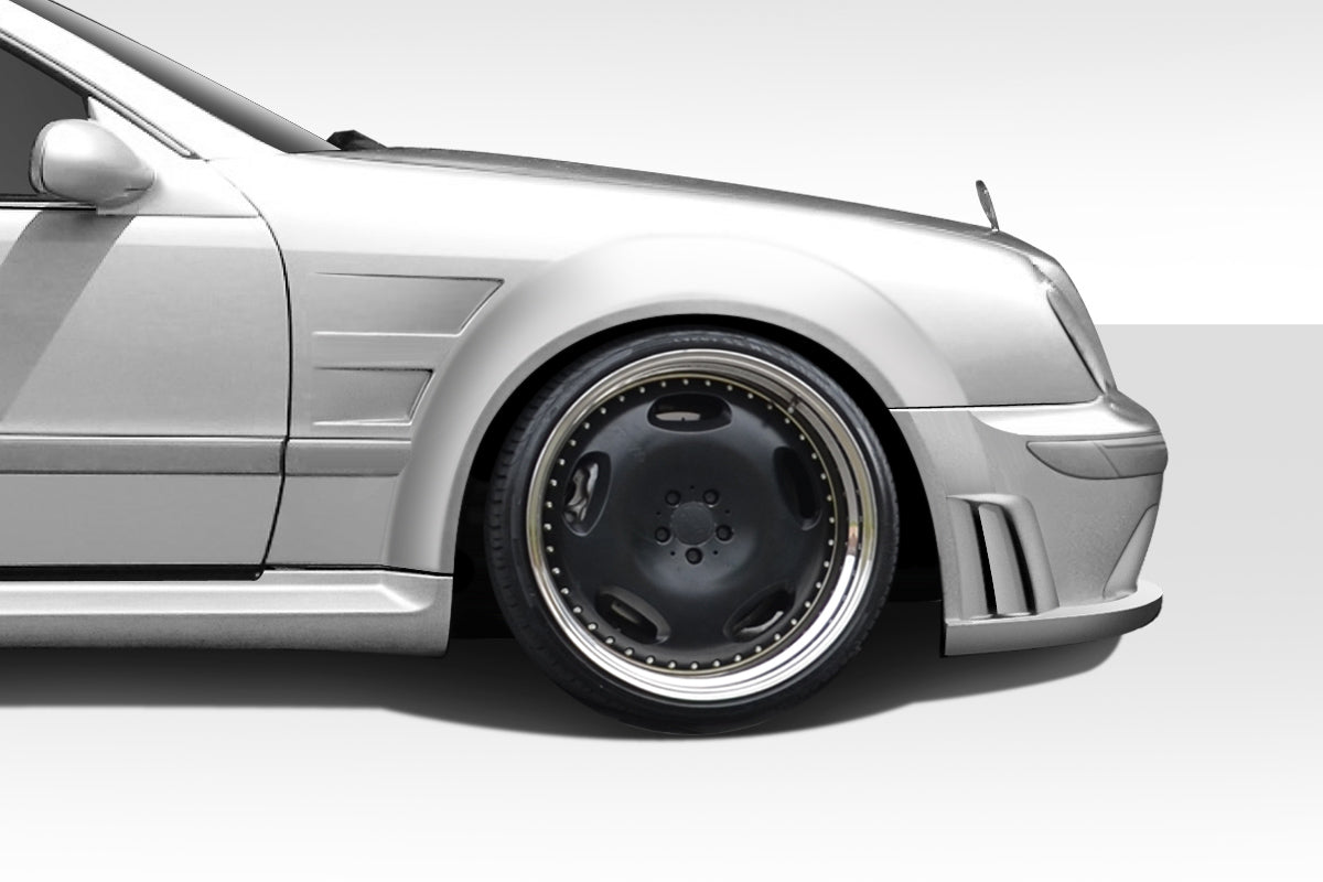 1998-2002 Mercedes CLK W208 Duraflex Black Series Look Wide Body Kit - 8 Piece