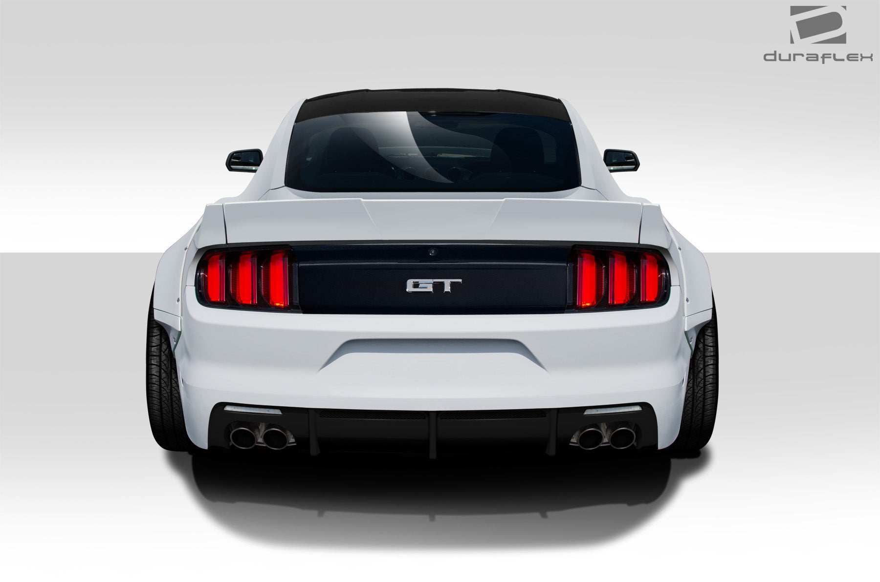 2015-2017 Ford Mustang Duraflex Grid Rear Bumper Cover - 1 Piece (S)