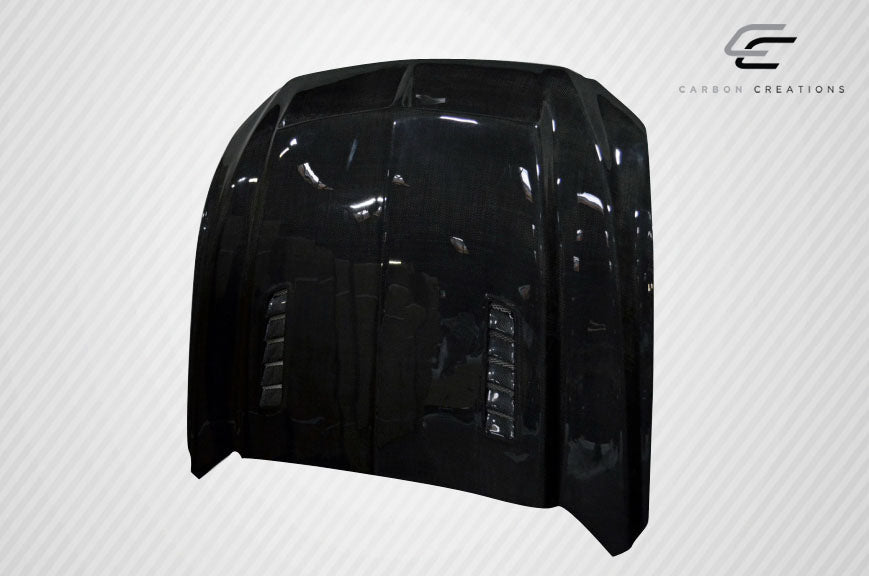 2015-2017 Ford Mustang Carbon Creations GT500 Hood - 1 Piece