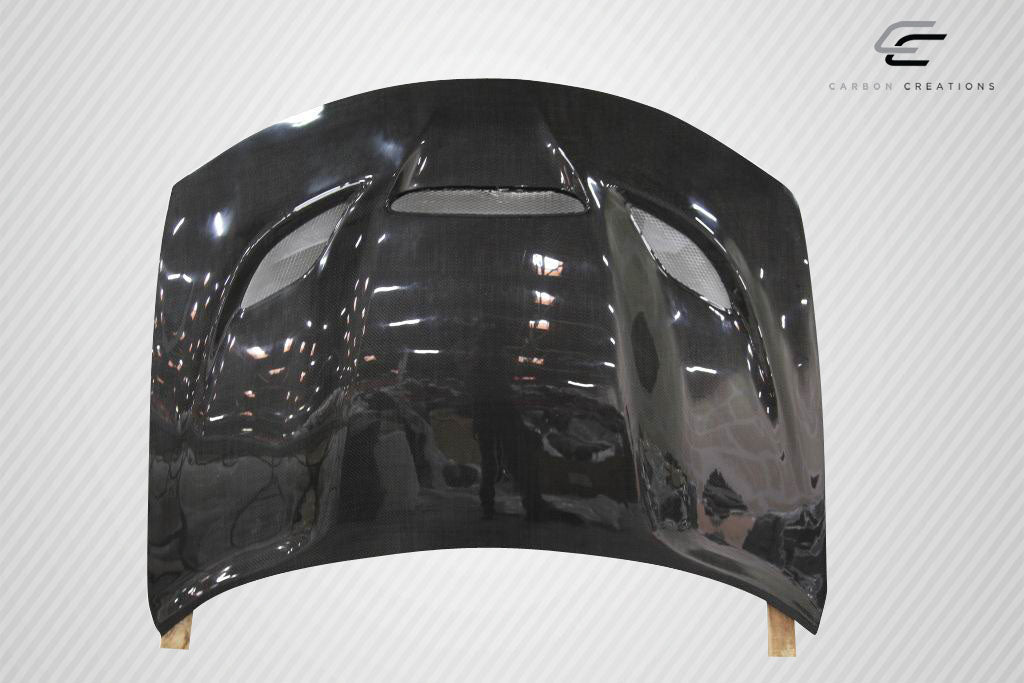 2015-2023 Dodge Charger Carbon Creations Dritech Hellcat Look Hood - 1 Piece