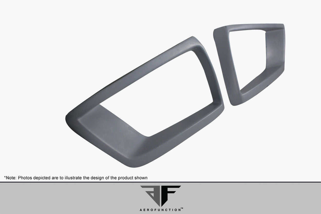 2014-2018 BMW X5 F15 AF-1 Wide Body Front Bumper Air Intake ( GFK ) - 2 Piece (S)