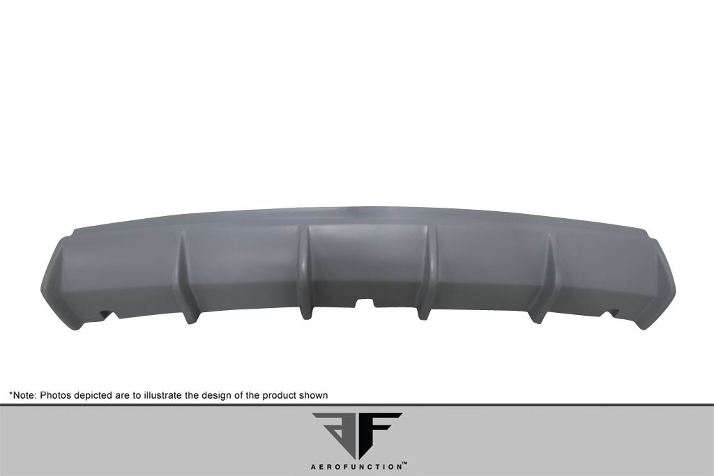 2014-2018 BMW X5 F15 AF-1 Wide Body Rear Diffuser ( GFK ) - 1 Piece (S)