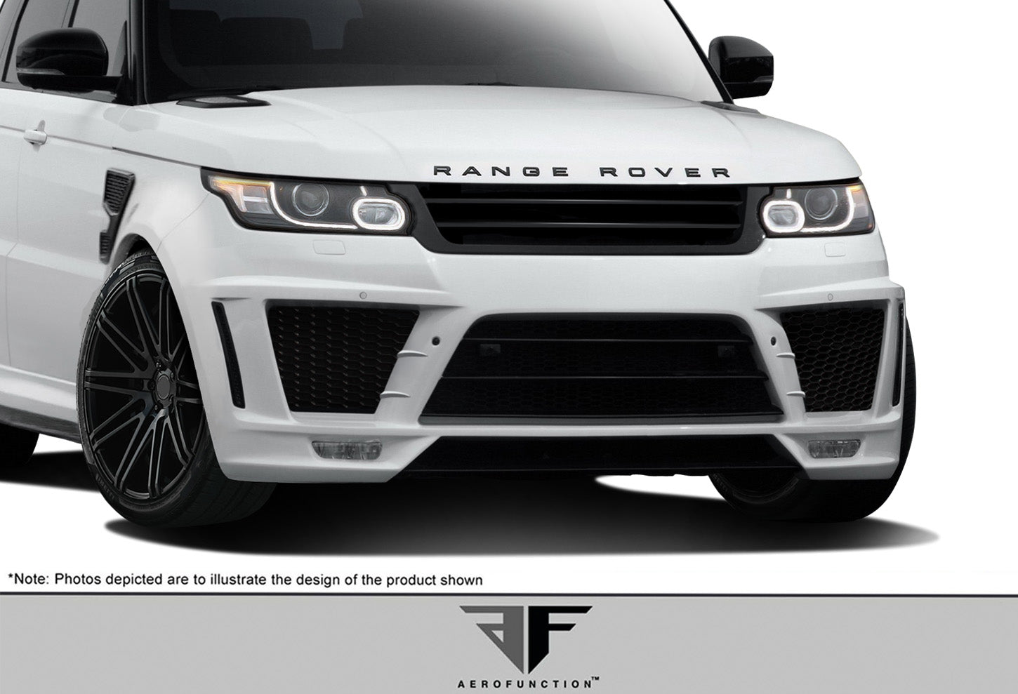 2014-2022 Land Rover Range Rover Sport Urethane AF-1 Front Bumper ( PUR-RIM ) - 1 Piece