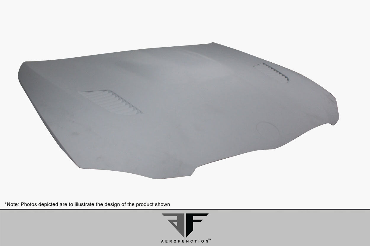 2011-2013 BMW 3 Series E92 2dr E93 Convertible AF-1 Hood ( GFK ) - 1 Piece