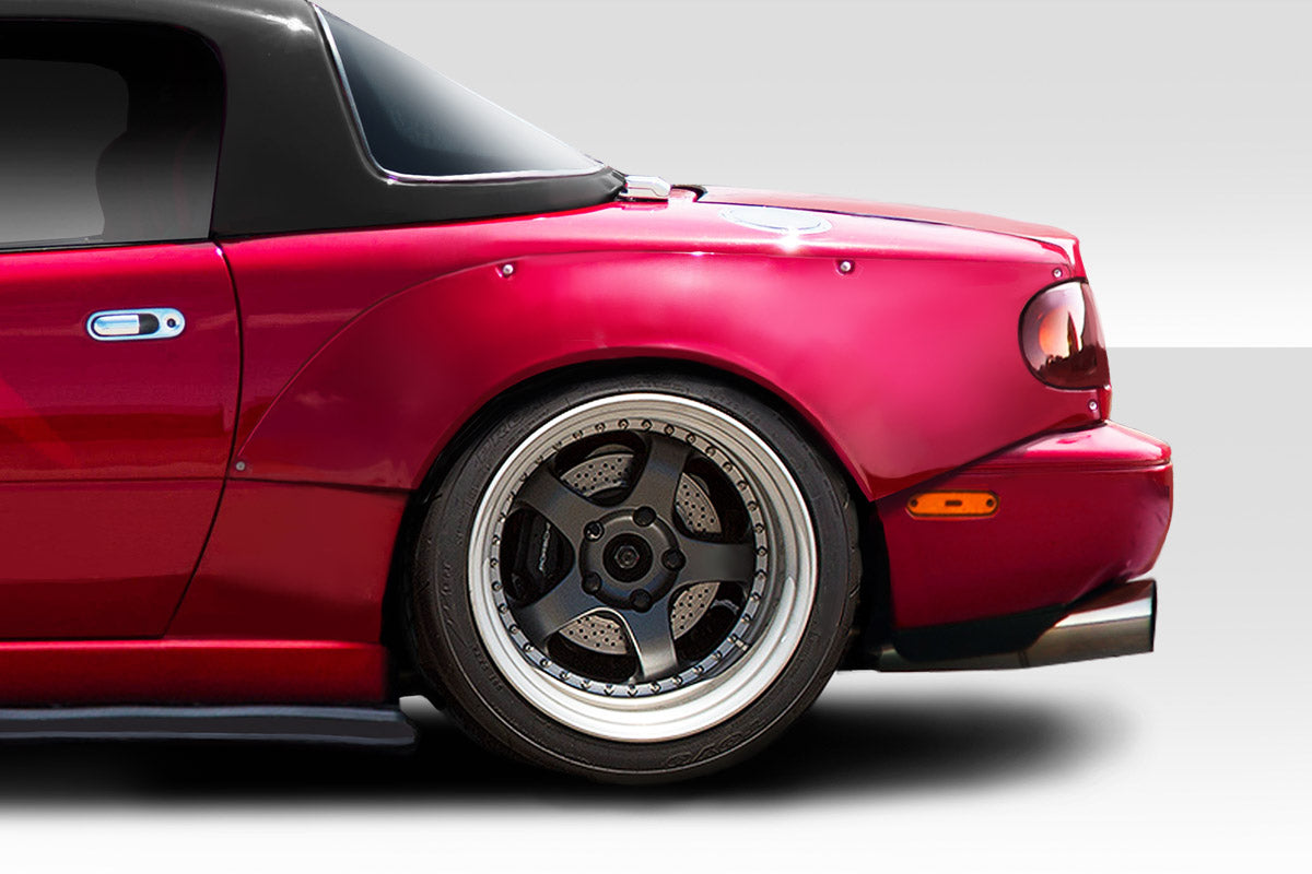 1990-1997 Mazda Miata Duraflex Circuit Fender Flares Kit - 4 Piece