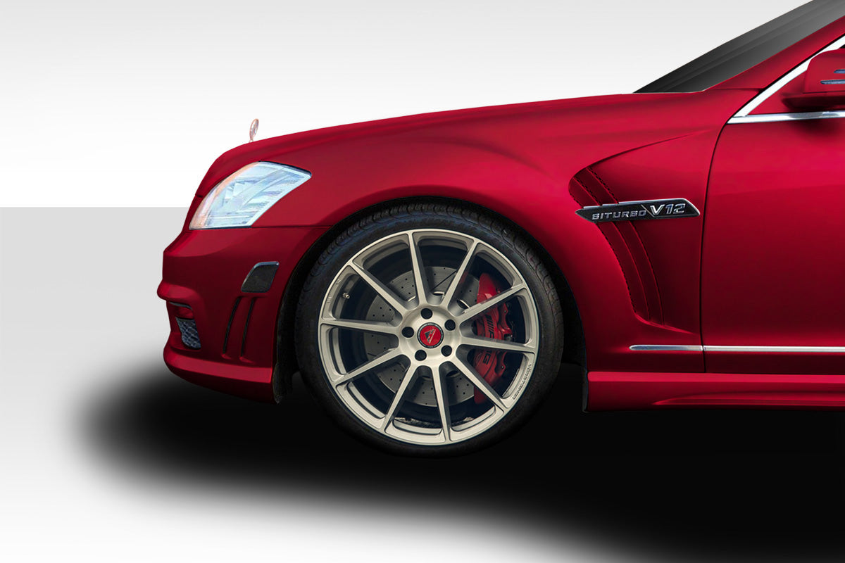 2007-2013 Mercedes S Class W221 Eros Version 2 Fenders - 2 Piece