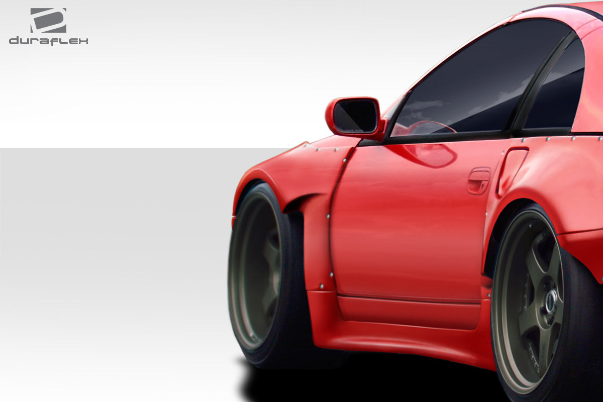 1990-1996 Nissan 300ZX Z32 Duraflex PM-Z Front Fender Flares - 4 Piece