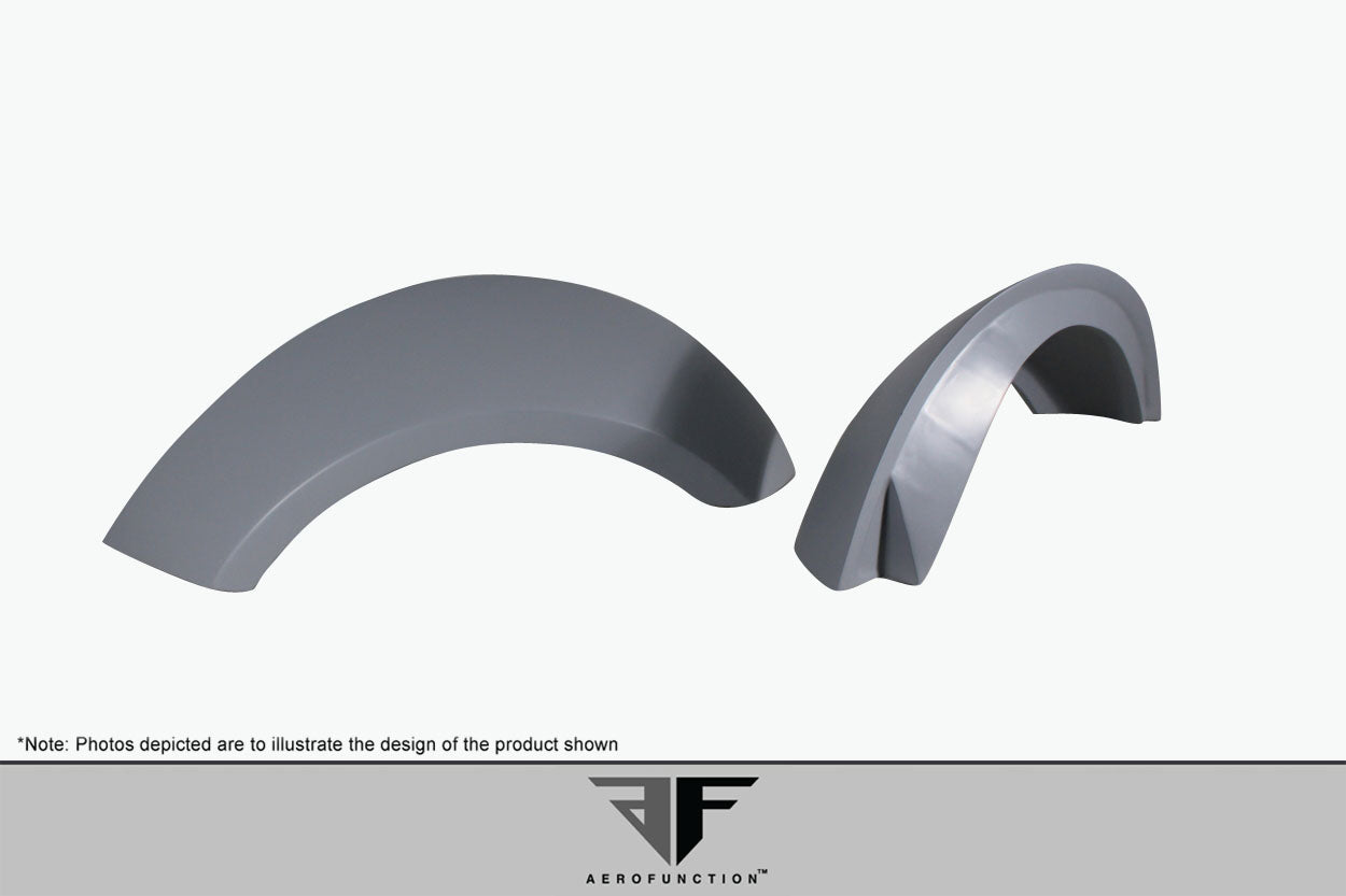 2008-2013 BMW M3 E92 2DR Coupe AF-5 Wide Body Rear Fender Flares ( GFK ) - 2 Piece (S)