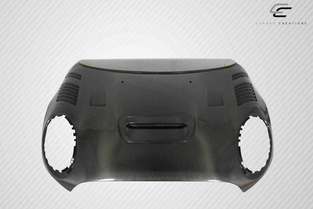 2014-2024 Mini Cooper S F55 F56 F57 Carbon Creations DriTech Racer Hood - 1 Piece