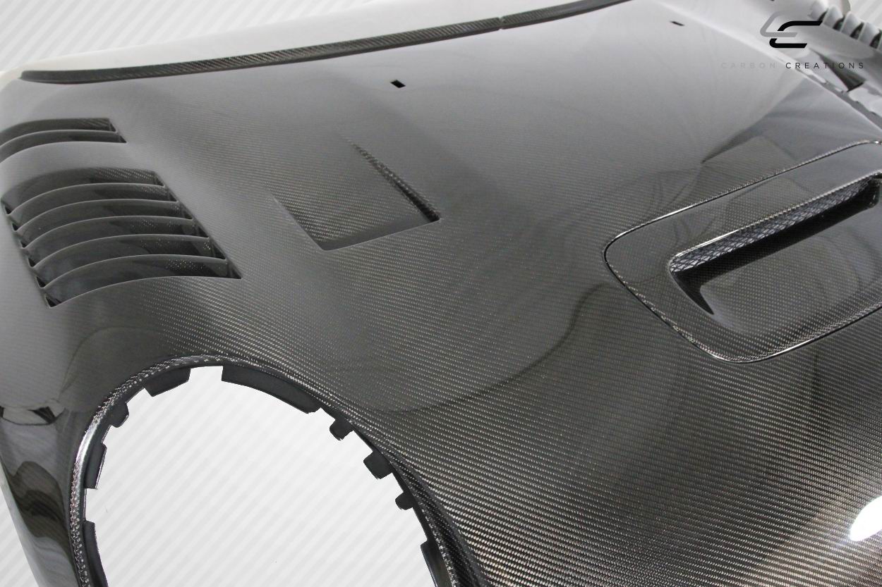 2014-2024 Mini Cooper S F55 F56 F57 Carbon Creations DriTech Racer Hood - 1 Piece
