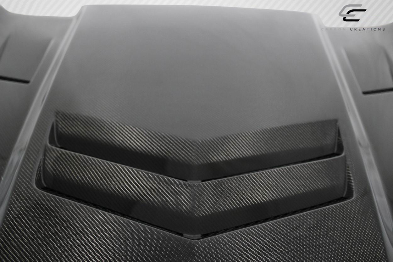 2012-2019 Cadillac ATS Carbon Creations DriTech AC-1 Hood - 1 Piece