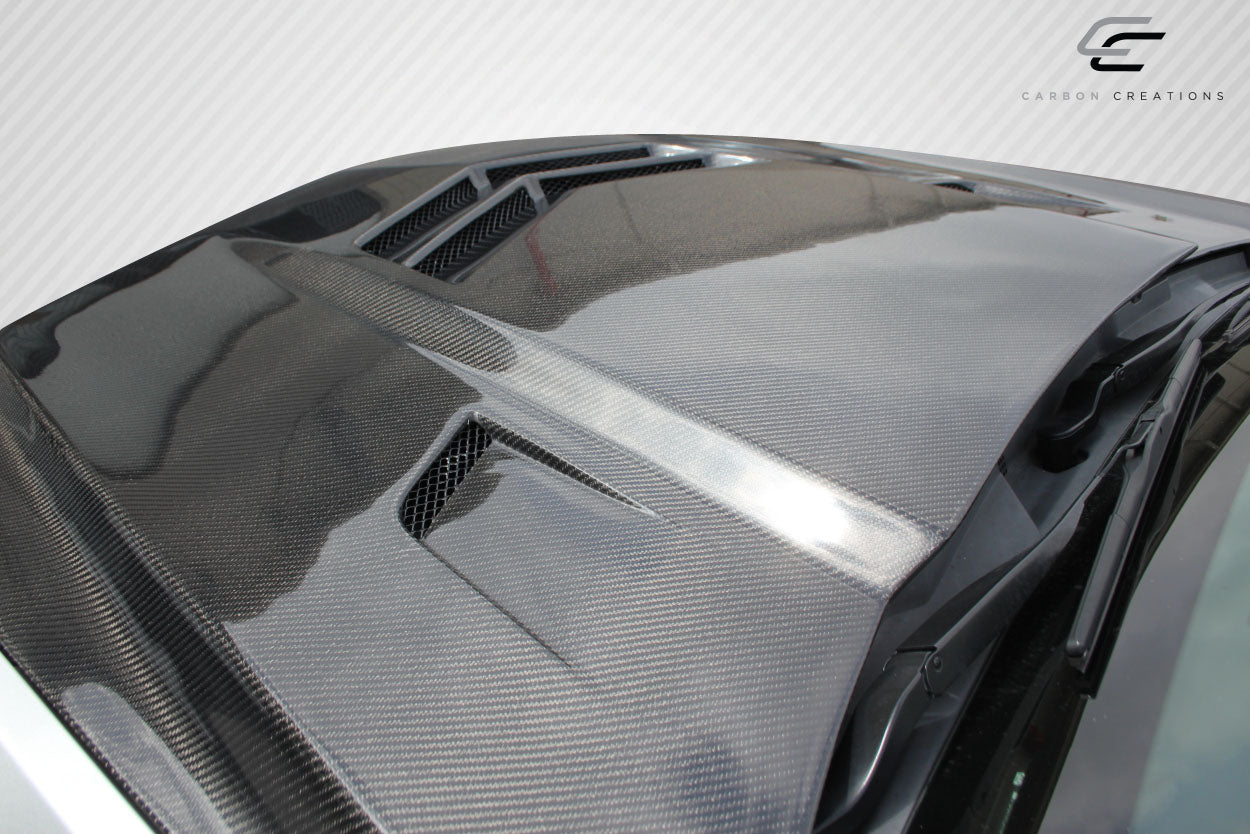 2012-2019 Cadillac ATS Carbon Creations DriTech AC-1 Hood - 1 Piece