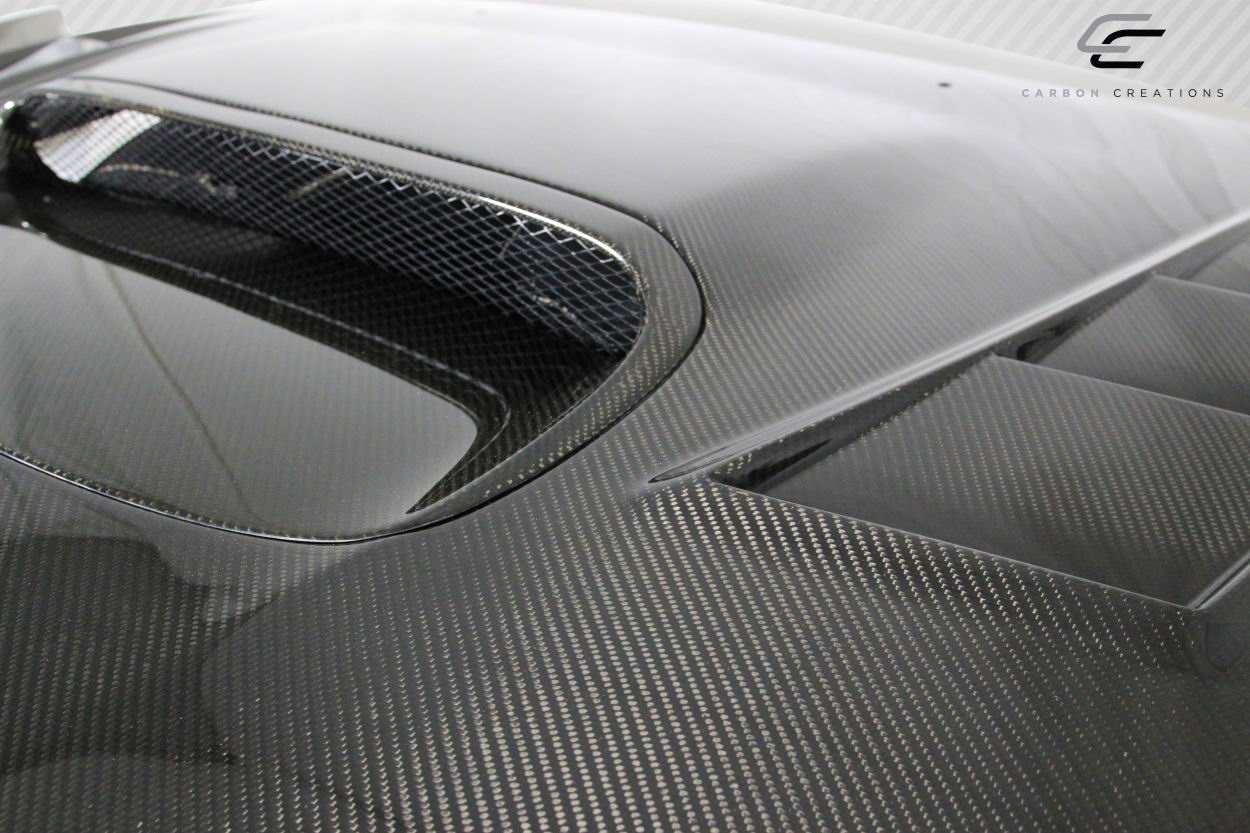 2008-2011 Subaru Impreza 2008-2014 WRX STI Carbon Creations DriTech TS-1 Hood - 1 Piece