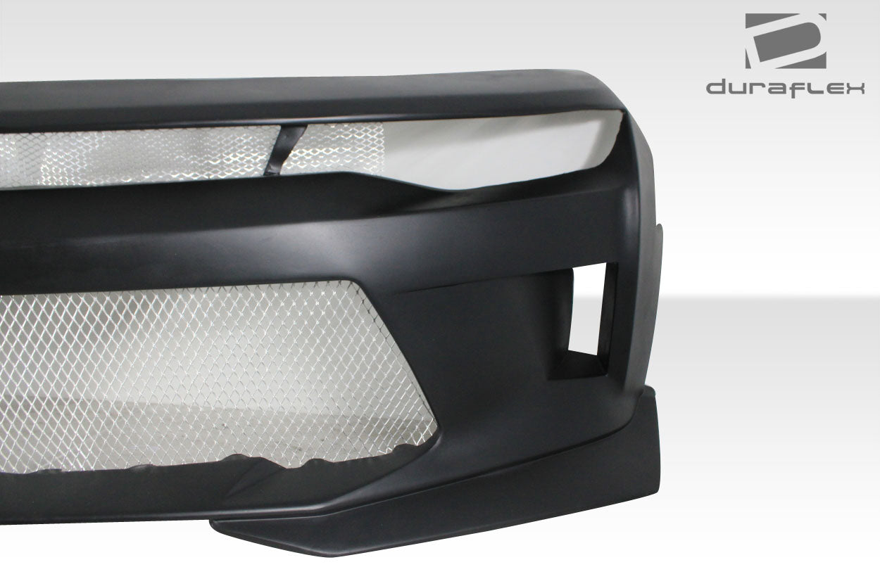 2016-2018 Chevrolet Camaro Duraflex Grid Front Bumper - 1 Piece ( With Integrated front bumper air ducts and front splitters)