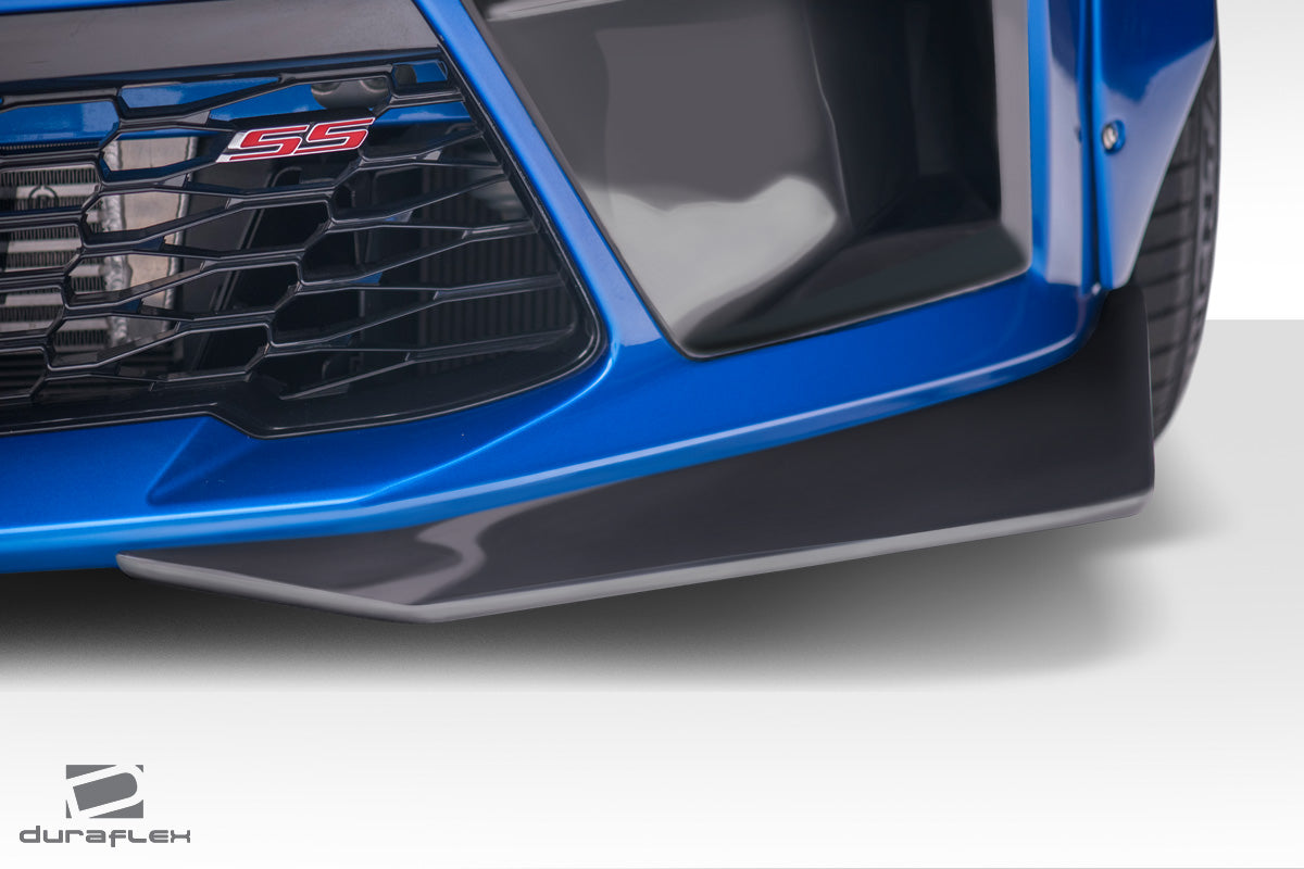 2016-2018 Chevrolet Camaro V8 Duraflex Grid Front Splitters - 2 Piece