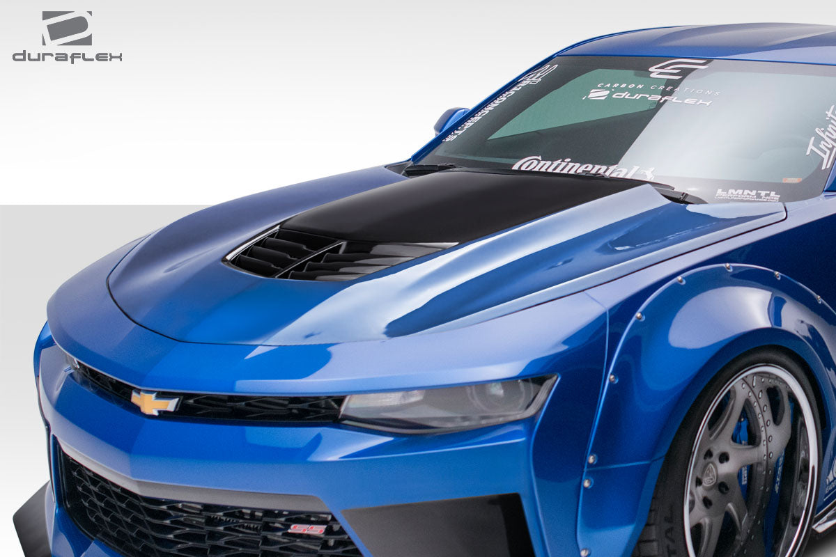 2016-2023 Chevrolet Camaro Duraflex Grid Hood - 1 Piece