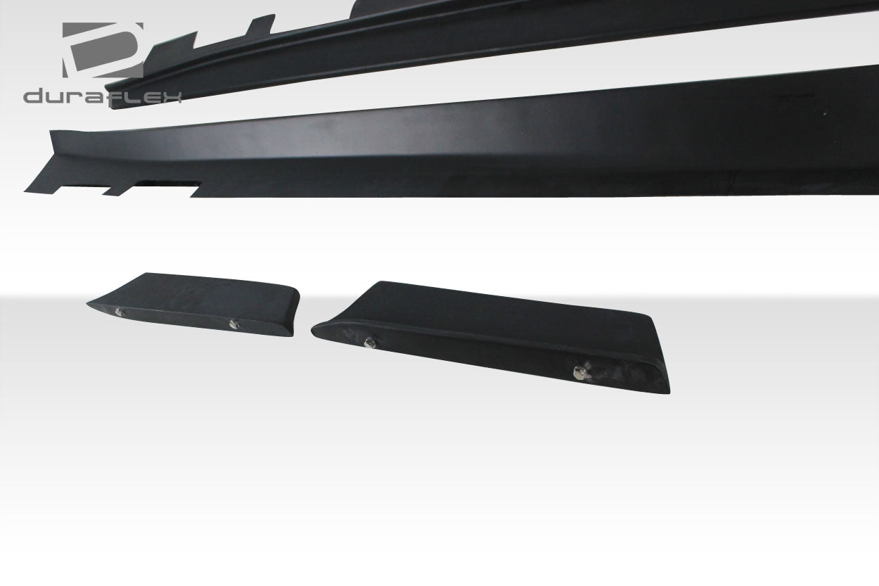 2016-2023 Chevrolet Camaro Duraflex Grid Side Splitters - 6 Piece
