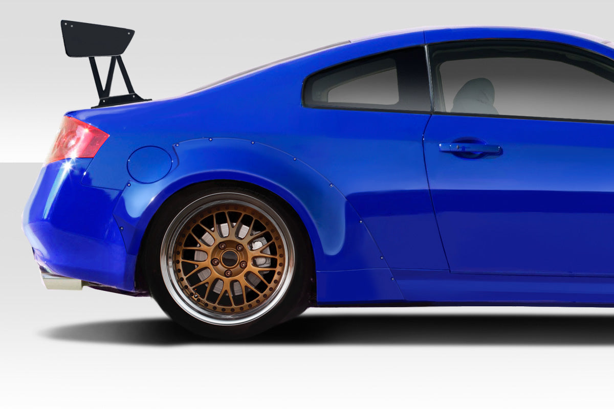 2003-2007 Infiniti G Coupe G35 Duraflex Circuit 75mm Fender Flares Kit (Sport version)- 8 Piece